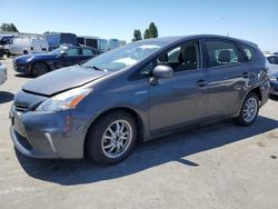 Salvage cars for sale at Hayward, CA auction: 2014 Toyota Prius V