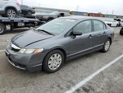 Salvage cars for sale at Van Nuys, CA auction: 2009 Honda Civic VP