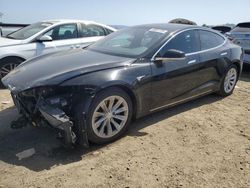 Salvage cars for sale at San Martin, CA auction: 2017 Tesla Model S