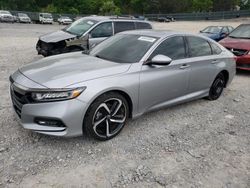 Salvage cars for sale at Madisonville, TN auction: 2018 Honda Accord Sport