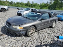 Salvage cars for sale from Copart Windham, ME: 2000 Chrysler Sebring JXI