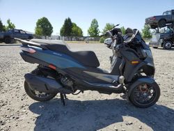 Salvage motorcycles for sale at Eugene, OR auction: 2024 Piaggio MP3 530 Exclusive