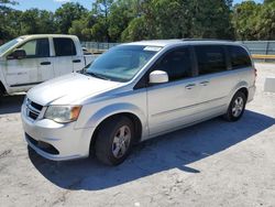 Salvage cars for sale at Fort Pierce, FL auction: 2012 Dodge Grand Caravan SXT