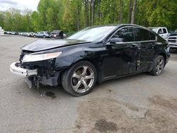 Salvage cars for sale at East Granby, CT auction: 2010 Acura TL