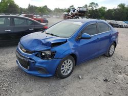 Salvage cars for sale at Madisonville, TN auction: 2017 Chevrolet Sonic LT