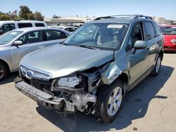 Salvage cars for sale from Copart Martinez, CA: 2015 Subaru Forester 2.5I Limited