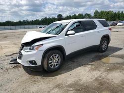 Salvage cars for sale at Lumberton, NC auction: 2021 Chevrolet Traverse LT