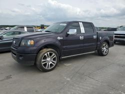 Ford f-150 salvage cars for sale: 2007 Ford F150 Supercrew