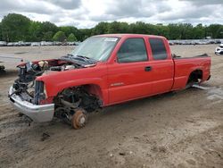 Salvage trucks for sale at Conway, AR auction: 2002 Chevrolet Silverado K2500 Heavy Duty