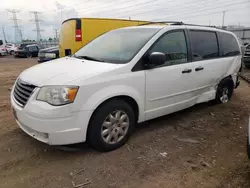 Salvage cars for sale at Elgin, IL auction: 2008 Chrysler Town & Country LX