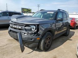 Salvage cars for sale at Dyer, IN auction: 2022 Ford Bronco Sport BIG Bend