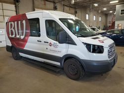 Salvage trucks for sale at Blaine, MN auction: 2017 Ford Transit T-350