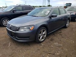Salvage cars for sale at Elgin, IL auction: 2014 Volkswagen Passat SE