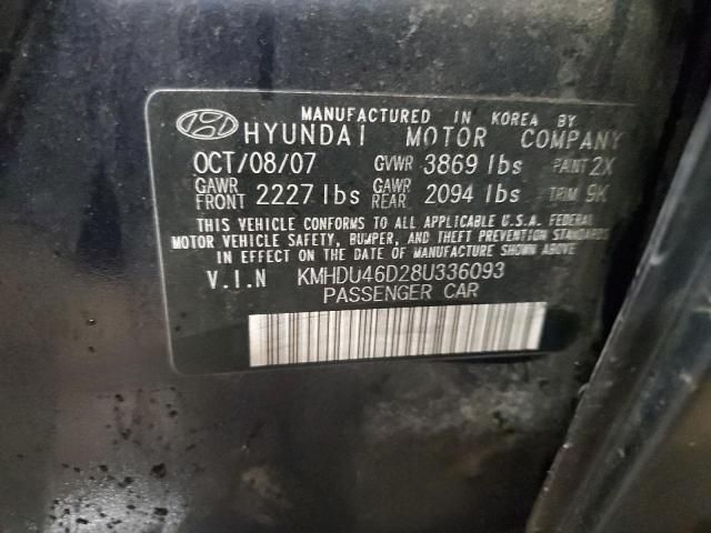 2008 Hyundai Elantra GLS