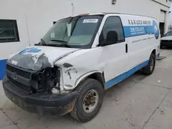 Salvage trucks for sale at Farr West, UT auction: 2007 Chevrolet Express G2500