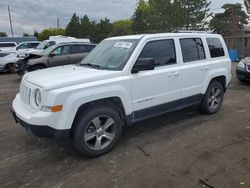 Salvage SUVs for sale at auction: 2017 Jeep Patriot Latitude