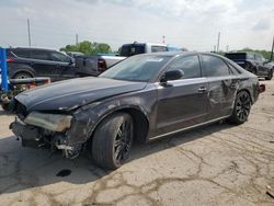 Salvage cars for sale at Woodhaven, MI auction: 2014 Audi A8 Quattro