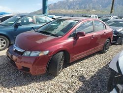 Salvage cars for sale from Copart Farr West, UT: 2010 Honda Civic LX