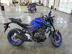 Salvage motorcycles for sale at Ham Lake, MN auction: 2023 Yamaha MT-03