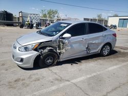 Salvage cars for sale at Anthony, TX auction: 2017 Hyundai Accent SE