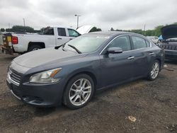 Salvage cars for sale at East Granby, CT auction: 2010 Nissan Maxima S