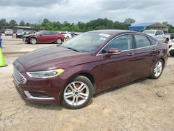 Vehiculos salvage en venta de Copart Florence, MS: 2018 Ford Fusion SE