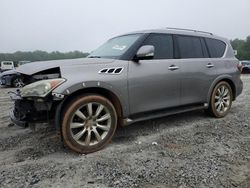 Salvage cars for sale from Copart Ellenwood, GA: 2012 Infiniti QX56