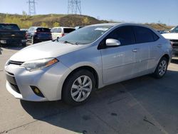 Toyota salvage cars for sale: 2016 Toyota Corolla L