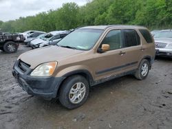 Salvage cars for sale at Marlboro, NY auction: 2002 Honda CR-V EX