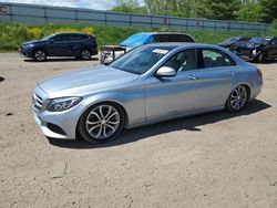 Salvage cars for sale from Copart Davison, MI: 2015 Mercedes-Benz C 300 4matic