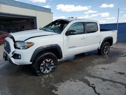Salvage cars for sale from Copart Anthony, TX: 2021 Toyota Tacoma Double Cab