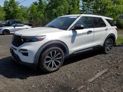 Salvage cars for sale at Marlboro, NY auction: 2020 Ford Explorer ST