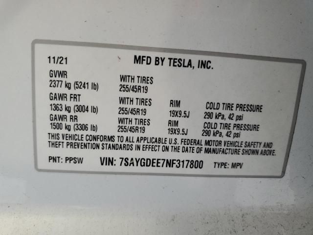 2022 Tesla Model Y