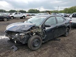 Salvage cars for sale from Copart East Granby, CT: 2014 Toyota Corolla L