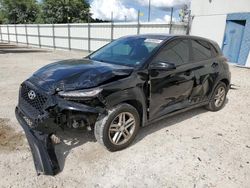 Salvage cars for sale from Copart Apopka, FL: 2021 Hyundai Kona SE