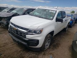 Chevrolet Colorado salvage cars for sale: 2022 Chevrolet Colorado