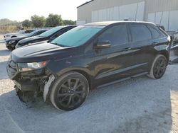Salvage cars for sale at Apopka, FL auction: 2015 Ford Edge Sport