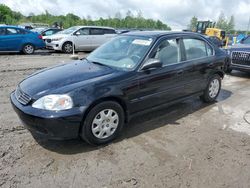 Salvage cars for sale at Duryea, PA auction: 1999 Honda Civic LX