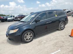 Salvage cars for sale at Houston, TX auction: 2011 Honda Odyssey EX
