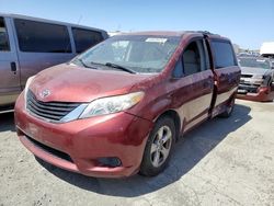 Vehiculos salvage en venta de Copart Martinez, CA: 2012 Toyota Sienna LE