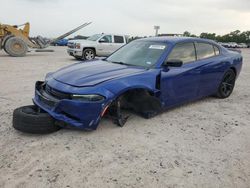 Salvage cars for sale at Houston, TX auction: 2018 Dodge Charger SXT