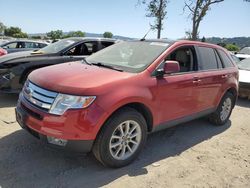Salvage cars for sale at San Martin, CA auction: 2007 Ford Edge SEL Plus