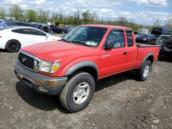 Vehiculos salvage en venta de Copart Marlboro, NY: 2001 Toyota Tacoma Xtracab