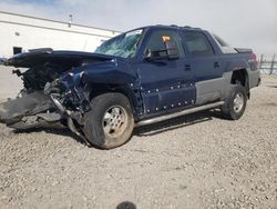 Salvage cars for sale at Farr West, UT auction: 2002 Chevrolet Avalanche K1500