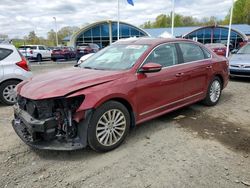 Salvage cars for sale at East Granby, CT auction: 2016 Volkswagen Passat SE