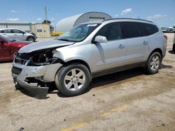 Chevrolet salvage cars for sale: 2012 Chevrolet Traverse LT