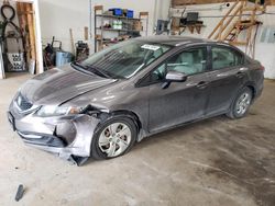 Salvage cars for sale at Ham Lake, MN auction: 2014 Honda Civic LX