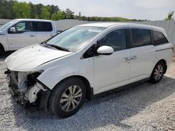 Salvage cars for sale from Copart Fairburn, GA: 2016 Honda Odyssey SE