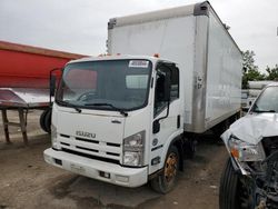 Salvage trucks for sale at Elgin, IL auction: 2014 Isuzu NRR