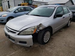 Salvage cars for sale at Pekin, IL auction: 2007 Honda Accord Value
